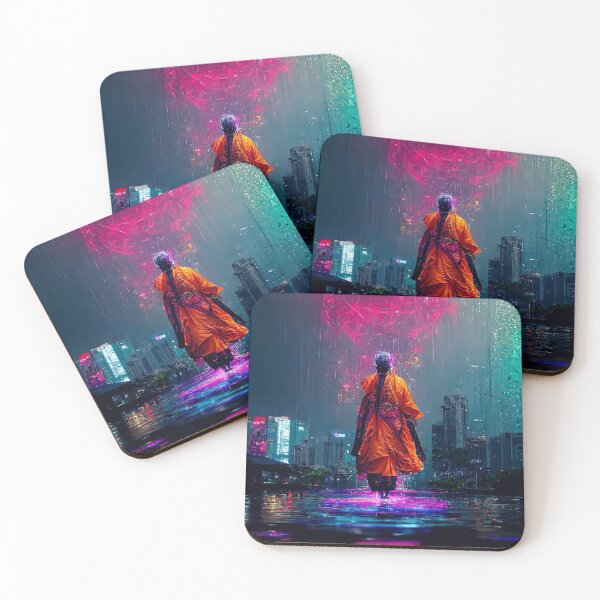 Item preview, Monk In The Rain designed and sold by taoistviking.