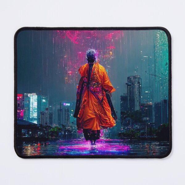 Item preview, Monk In The Rain designed and sold by taoistviking.