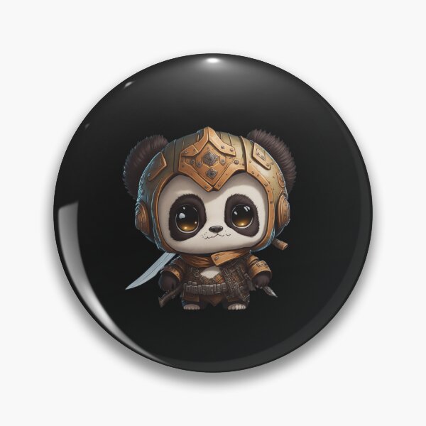 Item preview, Cute Pandalorian Panda Digital Chibi  Art designed and sold by ChibiArtline.