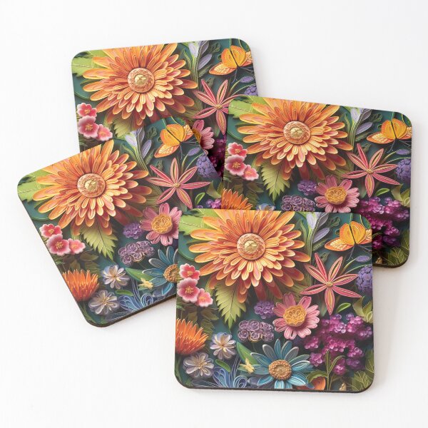 Item preview, Colorful Floral Composition designed and sold by Piotrek0001.