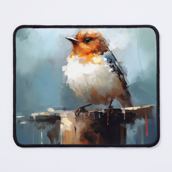Item preview, Petite Bird Perch Serenity designed and sold by Paintings By Simon .