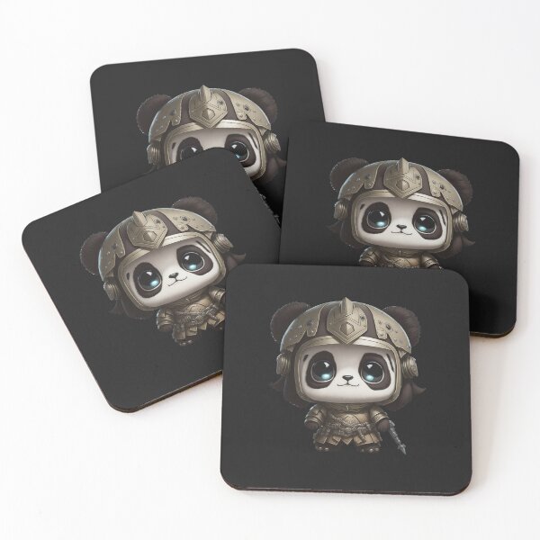 Item preview, Cute Pandalorian Panda Digital Chibi  Art designed and sold by ChibiArtline.