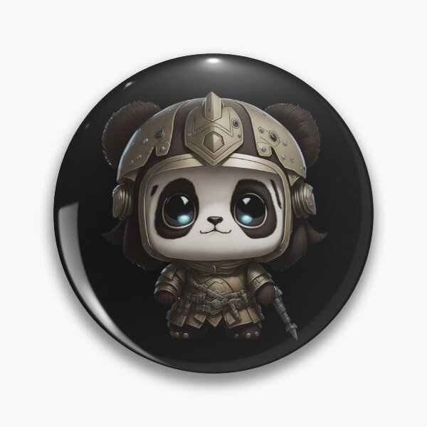 Item preview, Cute Pandalorian Panda Digital Chibi  Art designed and sold by ChibiArtline.