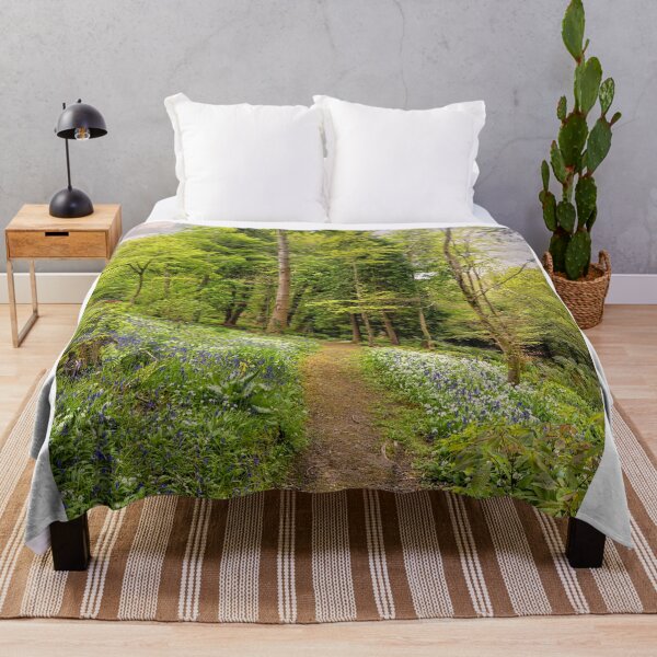 Item preview, pathway threw the bluebell woods designed and sold by kathleenjean.