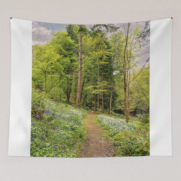 Item preview, pathway threw the bluebell woods designed and sold by kathleenjean.