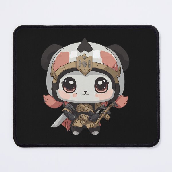 Item preview, Cute Pandalorian Panda Digital Chibi  Art designed and sold by ChibiArtline.