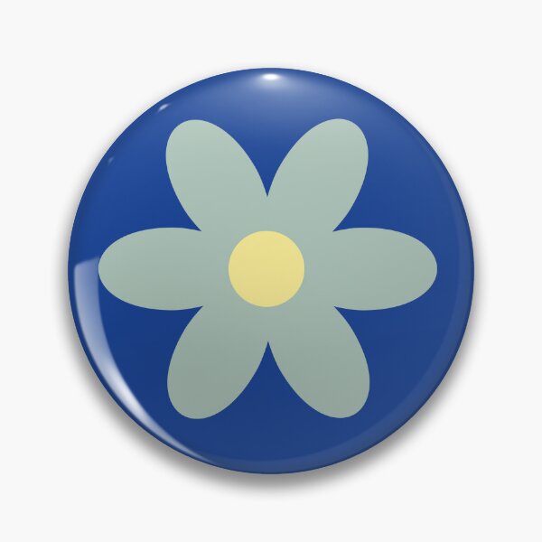 Item preview, Flower in Light Blue designed and sold by Rozlar.