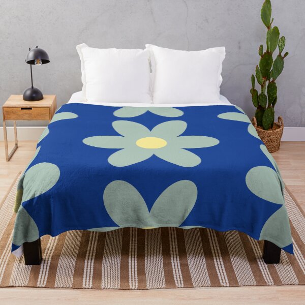 Item preview, Flower in Light Blue designed and sold by Rozlar.