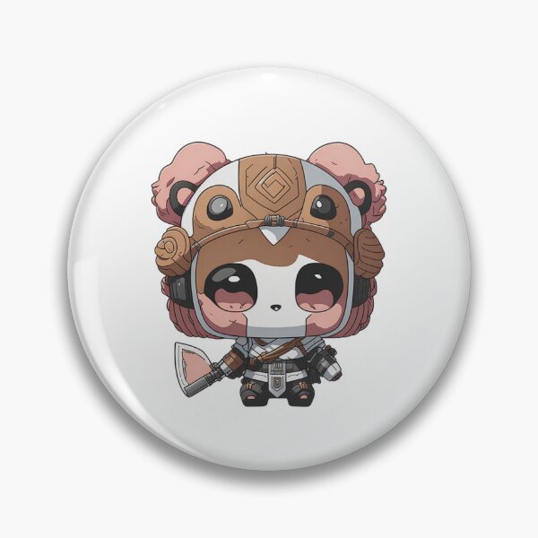 Item preview, Cute Pandalorian Panda Digital Chibi  Art designed and sold by ChibiArtline.