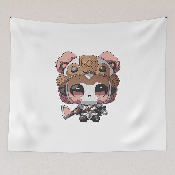 Item preview, Cute Pandalorian Panda Digital Chibi  Art designed and sold by ChibiArtline.