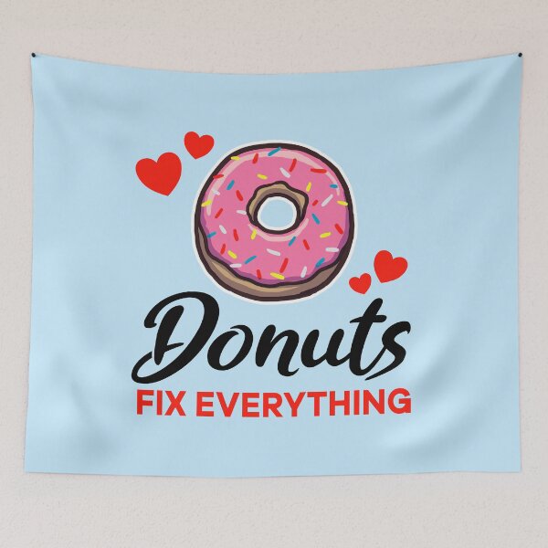 Item preview, Donuts fix everything designed and sold by jonmlam.