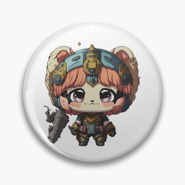 Item preview, Cute Pandalorian Panda Digital Chibi  Art designed and sold by ChibiArtline.