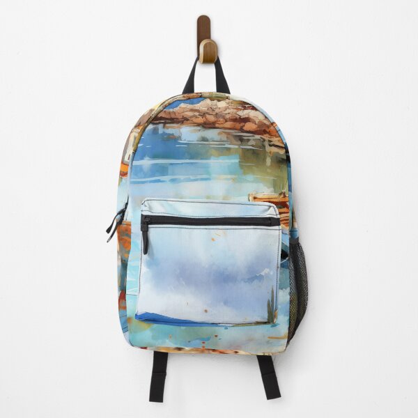 Item preview, Mediterranean Serenity Azure Escape designed and sold by Paintings By Simon .