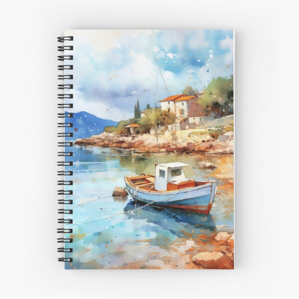 Item preview, Mediterranean Serenity Azure Escape designed and sold by Paintings By Simon .
