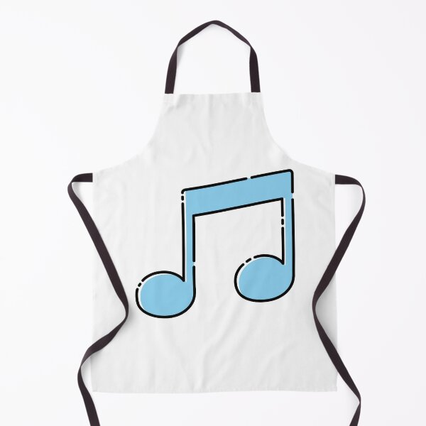 Item preview, Cute and Aesthetic Cartoon Double Eighth Note designed and sold by Rei-illustrates.