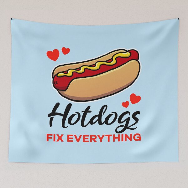 Item preview, Hotdogs fix everything designed and sold by jonmlam.