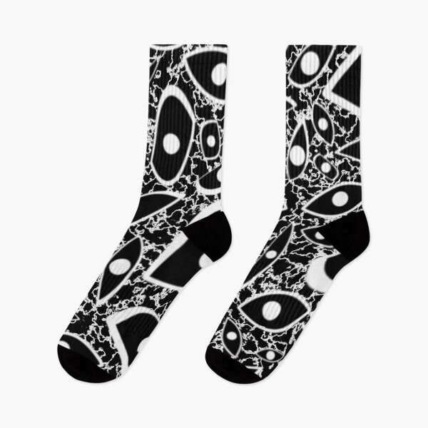 Item preview, Abstract black white eyes designed and sold by LilaStudio.
