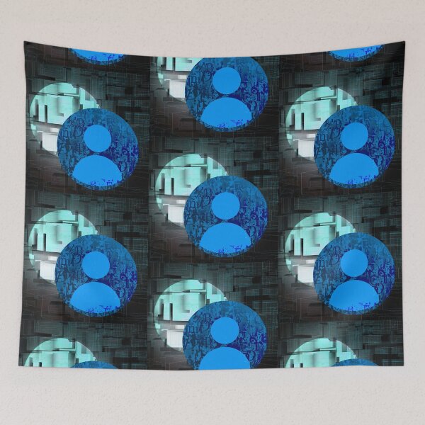 Item preview, BLUE Personal profile with MOON designed and sold by AlbertoRuiZ.