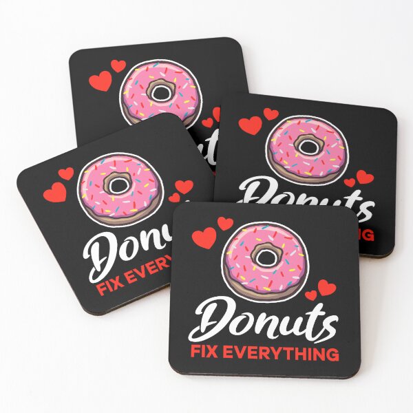 Aperçu de l'œuvre Donuts fix everything saying créée et vendue par jonmlam.