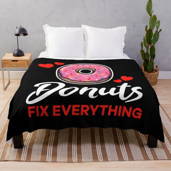 Artikelvorschau, Donuts fix everything saying entworfen und verkauft von jonmlam.