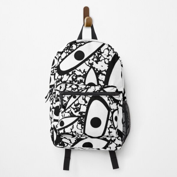 Item preview, White black eyes abstract art designed and sold by LilaStudio.