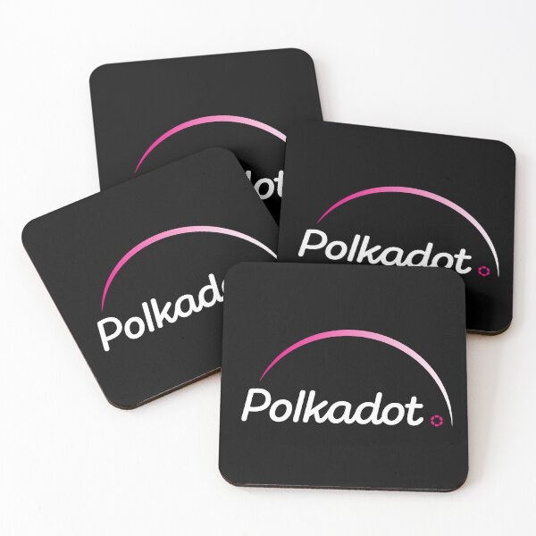 Artikelvorschau, Polkadot DOT Crypto Altcoin - Rosa Regenbogen entworfen und verkauft von CryptoMoods.