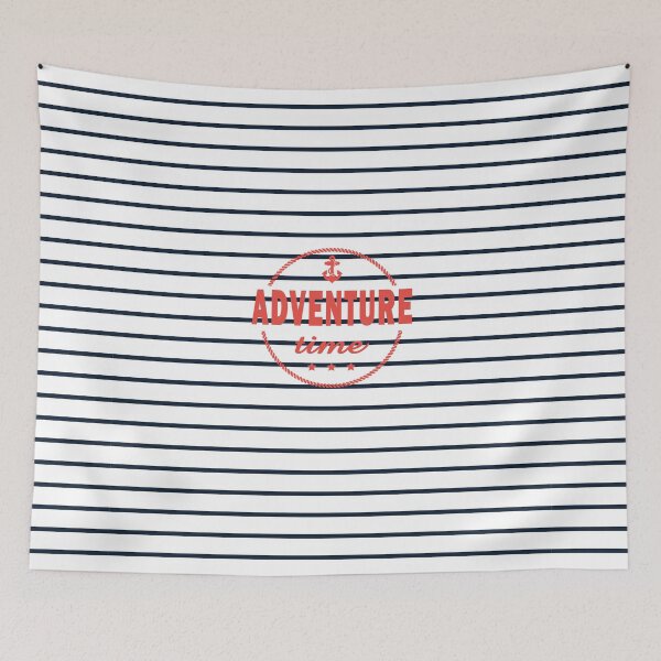 Item preview, Adventure time. Marine text print designed and sold by Marina Smorodinskaya.