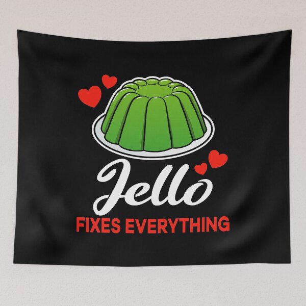 Item preview, Green Jello fixes everything saying designed and sold by jonmlam.