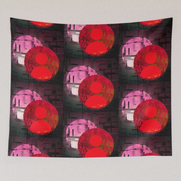 Item preview, RED Personal profile with MOON designed and sold by AlbertoRuiZ.