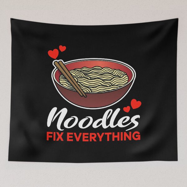 Item preview, Instant Noodles fix everything saying designed and sold by jonmlam.