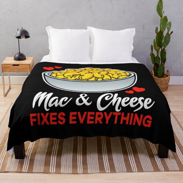 Item preview, Mac and Cheese fixes everything saying designed and sold by jonmlam.