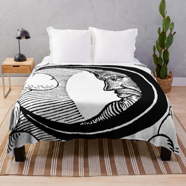 Item preview, Moon Woodcut 01 designed and sold by Hedrin.
