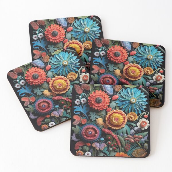 Item preview, Colorful Floral Composition designed and sold by Piotrek0001.