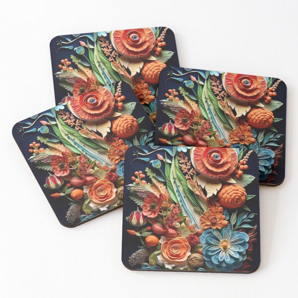 Item preview, Colorful Floral Composition designed and sold by Piotrek0001.