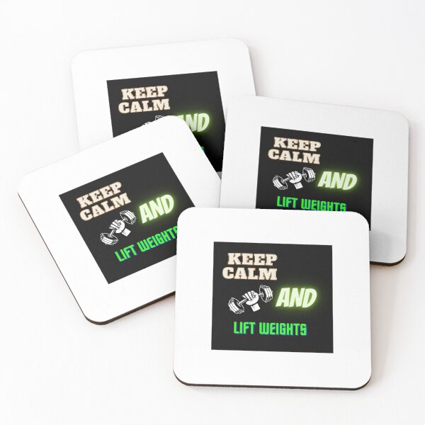 Item preview, Keep calm and lift weights designed and sold by kriskrispl.