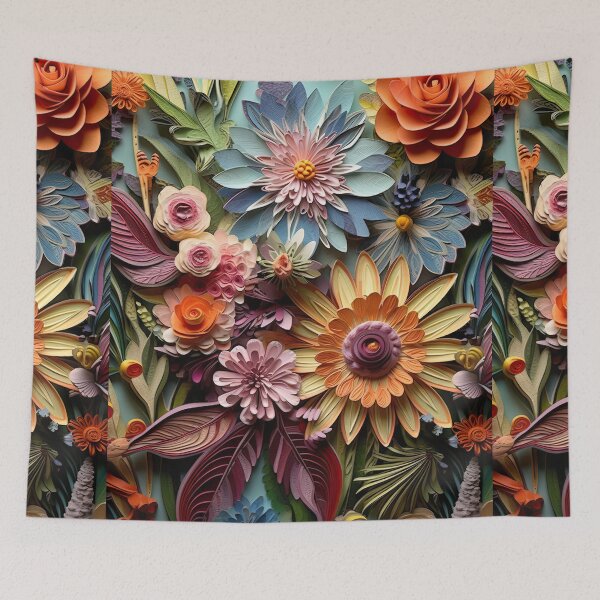 Item preview, Colorful Floral Composition designed and sold by Piotrek0001.