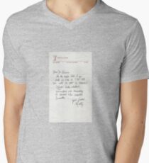 Dear Doc - Back To The Future Men's V-Neck T-Shirt