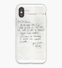 Dear Doc - Back To The Future iPhone Case