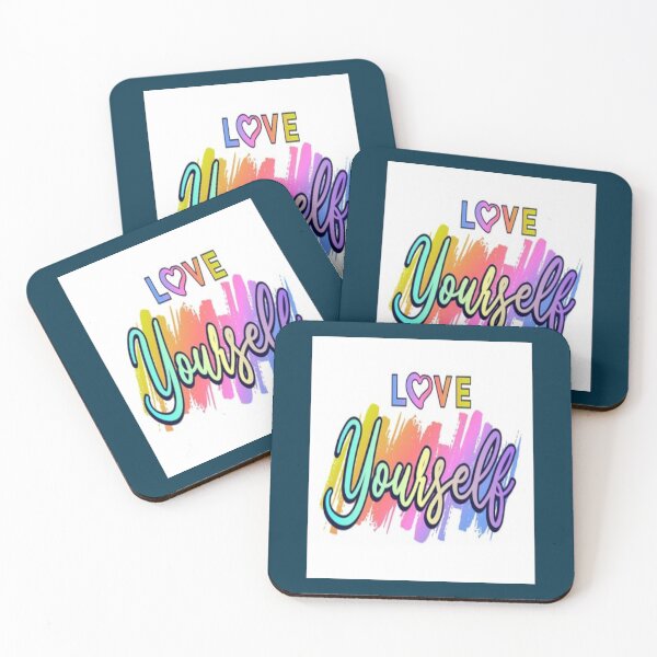 Item preview, Love Yourself Inspirational Quote For T shirt_ Stic designed and sold by FloxCreativez.