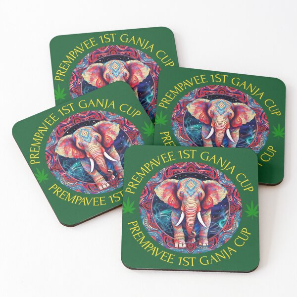 Item preview, White Elephant Prempavee.com 1st Ganja Cup  designed and sold by Kabooki.