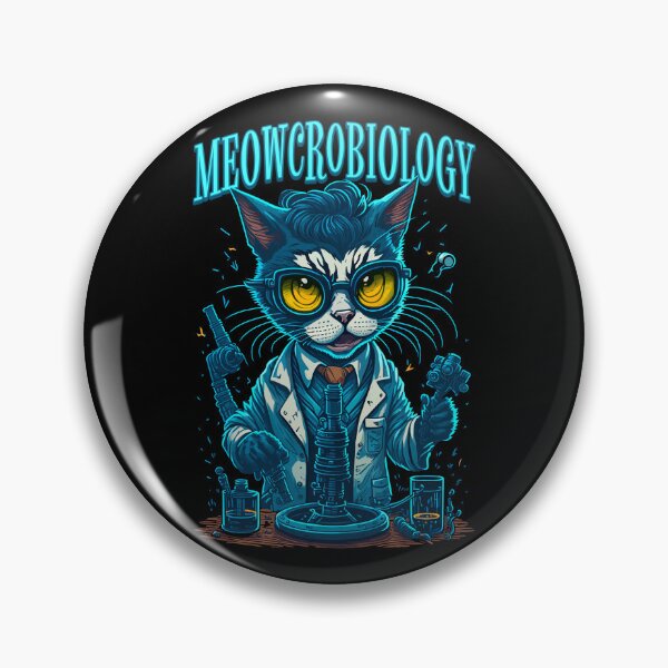 Item preview, Meowcrobiology Cat Meow Microbiology Science Biology designed and sold by GrandeDuc.