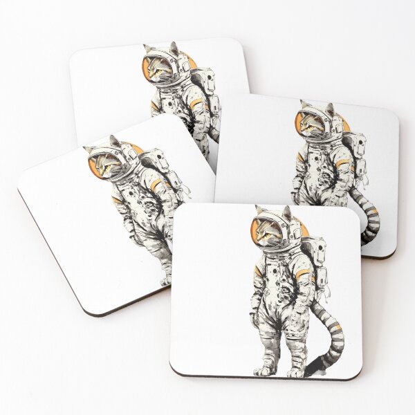 Item preview, Spacewalk Cat designed and sold by Nosy is Everything.