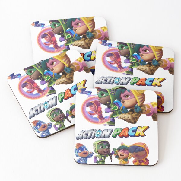 Item preview, Action Pack , cartoon, oddbot, kids, action pack oddbot, superheroes, christmas, halloween - retro , designed and sold by parkid-sd.