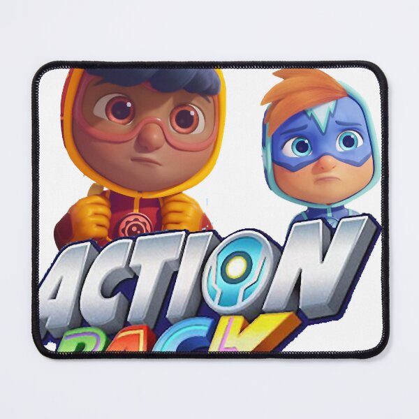 Item preview,  Action Pack , cartoon, oddbot, kids, action pack oddbot, superheroes, christmas, halloween - retro , designed and sold by parkid-sd.