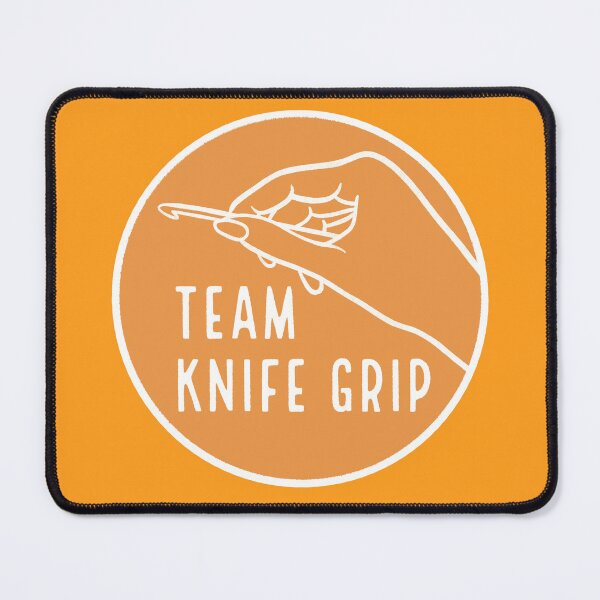 Item preview, Team Knife Grip - Crochet Hook designed and sold by artbymandymeow.