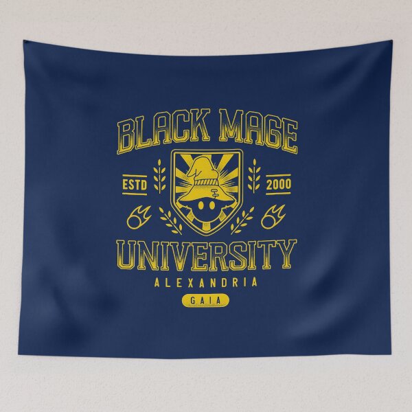 Item preview, Black Mage University Emblem designed and sold by Lagelantee.
