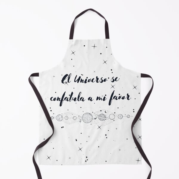 Item preview, El universo se confabula a mi favor positive quote black and gold stars designed and sold by Selenysm.