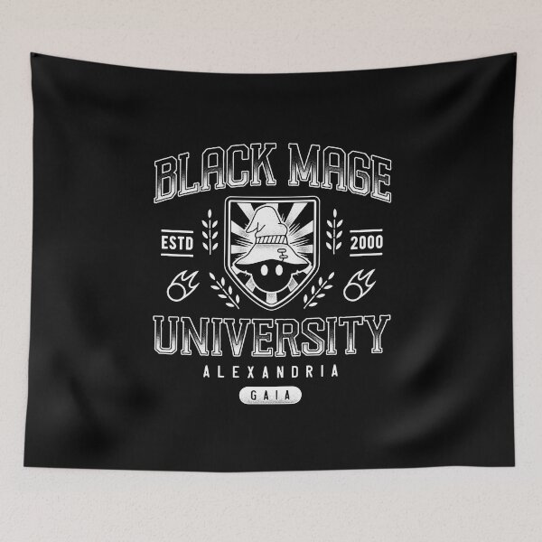 Item preview, Black Mage University Crest designed and sold by Lagelantee.