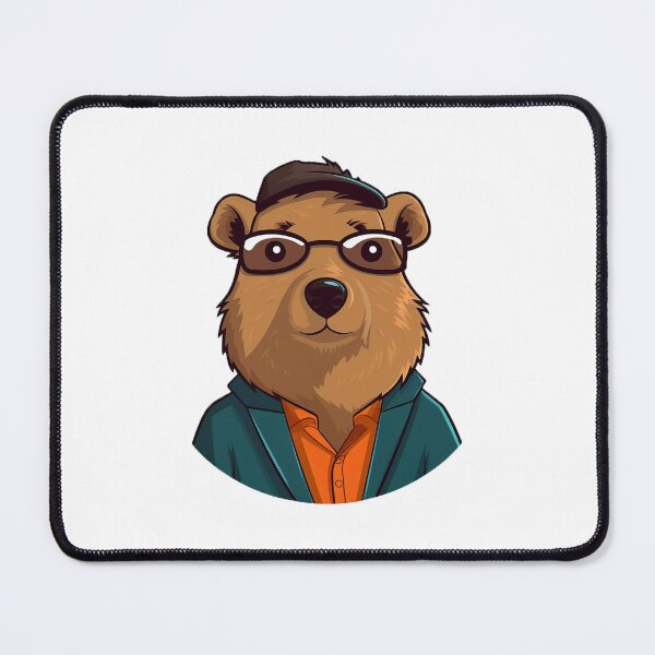 Item preview, Capybara on a job interview designed and sold by Len-adeu.