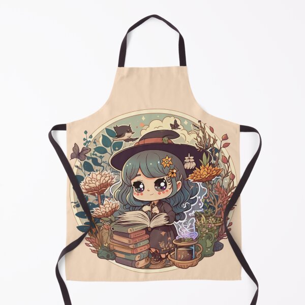 Item preview, A Cute Witch's Afternoon in the Garden designed and sold by ChibiChills.